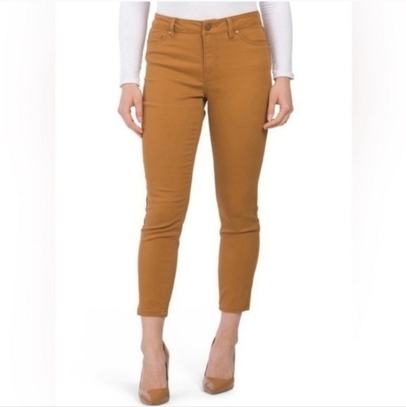 NWT AG Adriano Goldschmied LUSCIOUS STRETCH SATEEN PRIMA CROP Cigarette Leg Pant - Picture 1 of 7